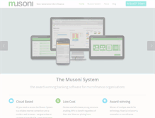 Tablet Screenshot of musonisystem.com